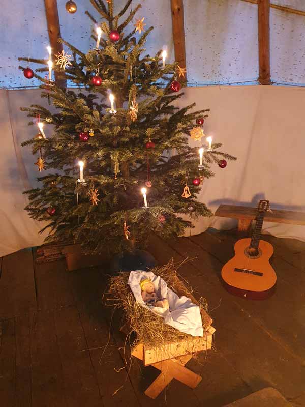 weihnachten waldhuettl mentlberg innsbruck